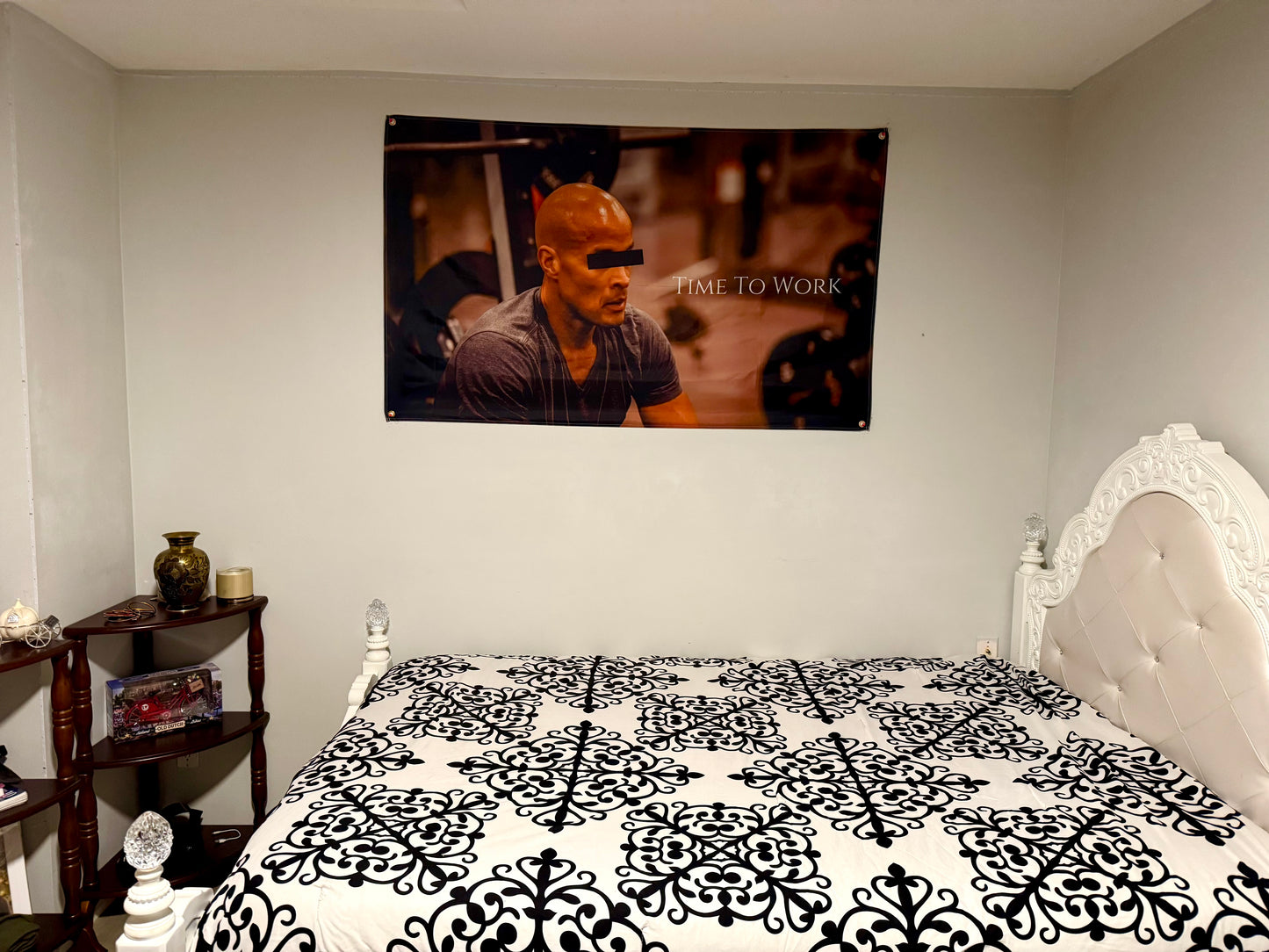 David Goggins "Time to Work" Flag